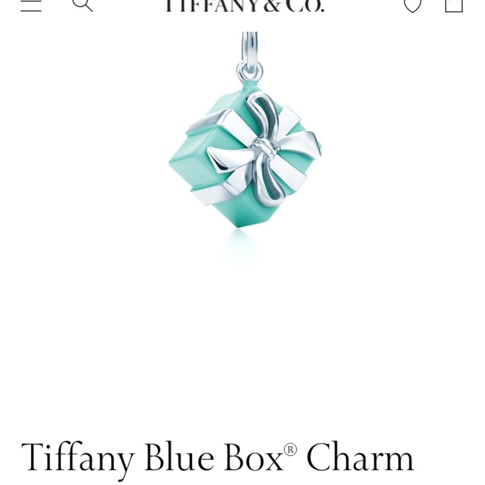 Tiffany & Co. Blue Present Box Charm